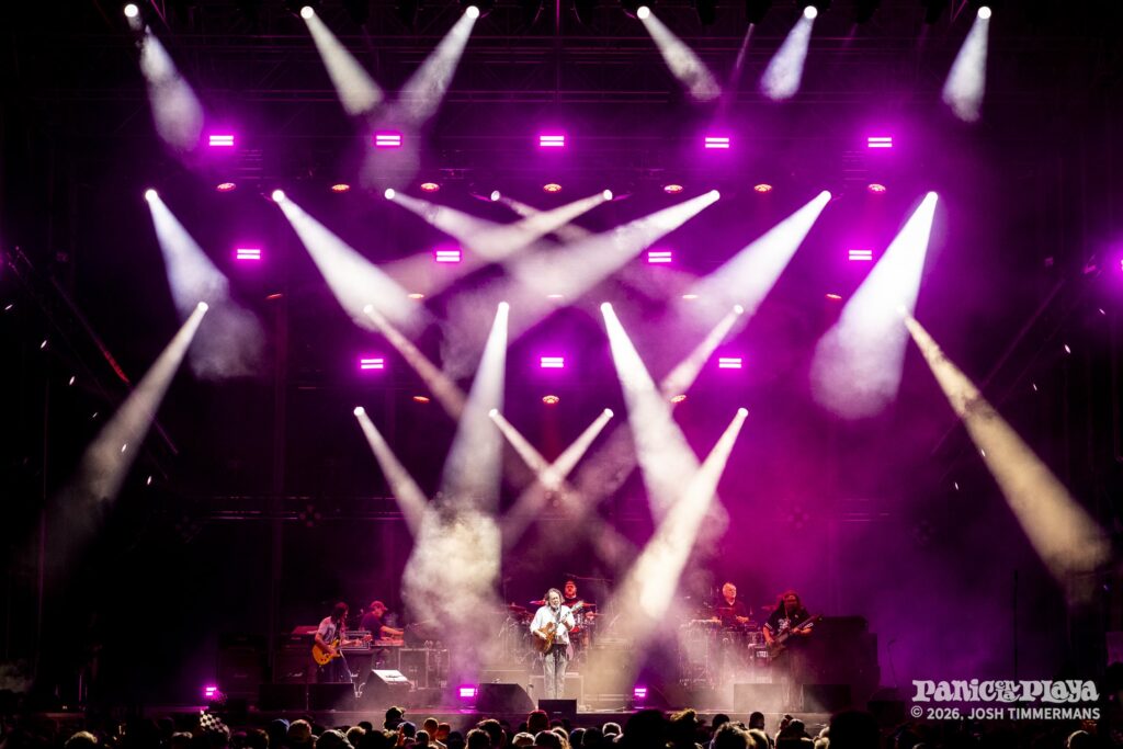Widespread Panic live at Panic en la Playa Trece on Thursday, January 22, 2026