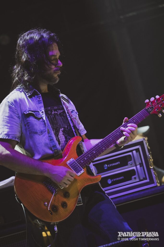 Widespread Panic live at Panic en la Playa Trece on Thursday, January 22, 2026