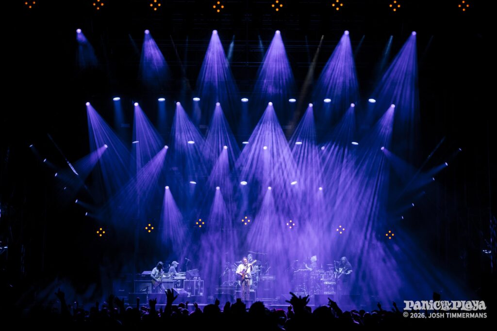 Widespread Panic live at Panic en la Playa Trece on Thursday, January 22, 2026