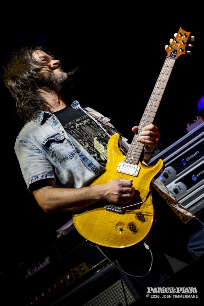 Widespread Panic live at Panic en la Playa Trece on Thursday, January 22, 2026