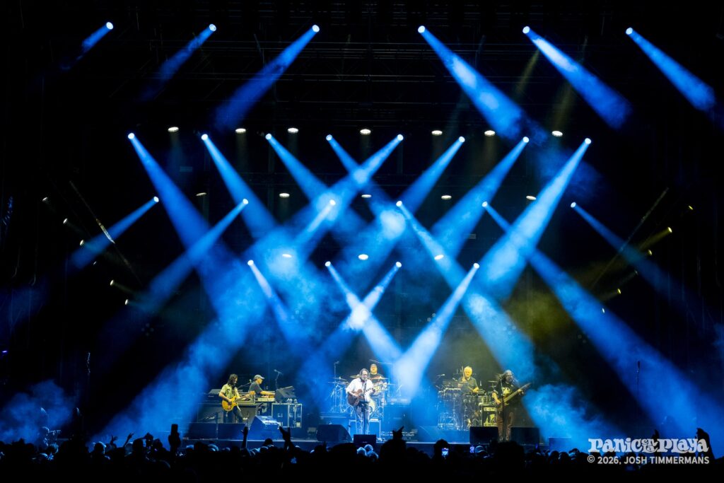 Widespread Panic live at Panic en la Playa Trece on Thursday, January 22, 2026