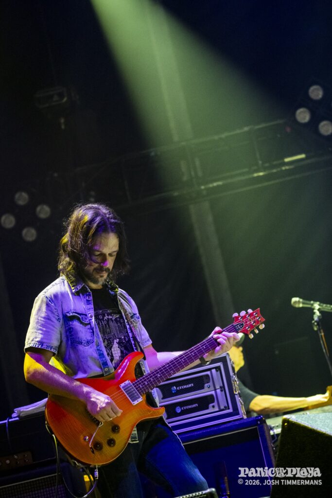 Widespread Panic live at Panic en la Playa Trece on Thursday, January 22, 2026