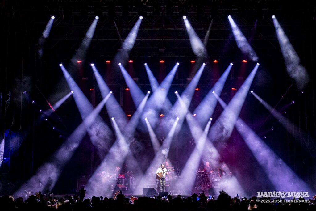 Widespread Panic live at Panic en la Playa Trece on Thursday, January 22, 2026