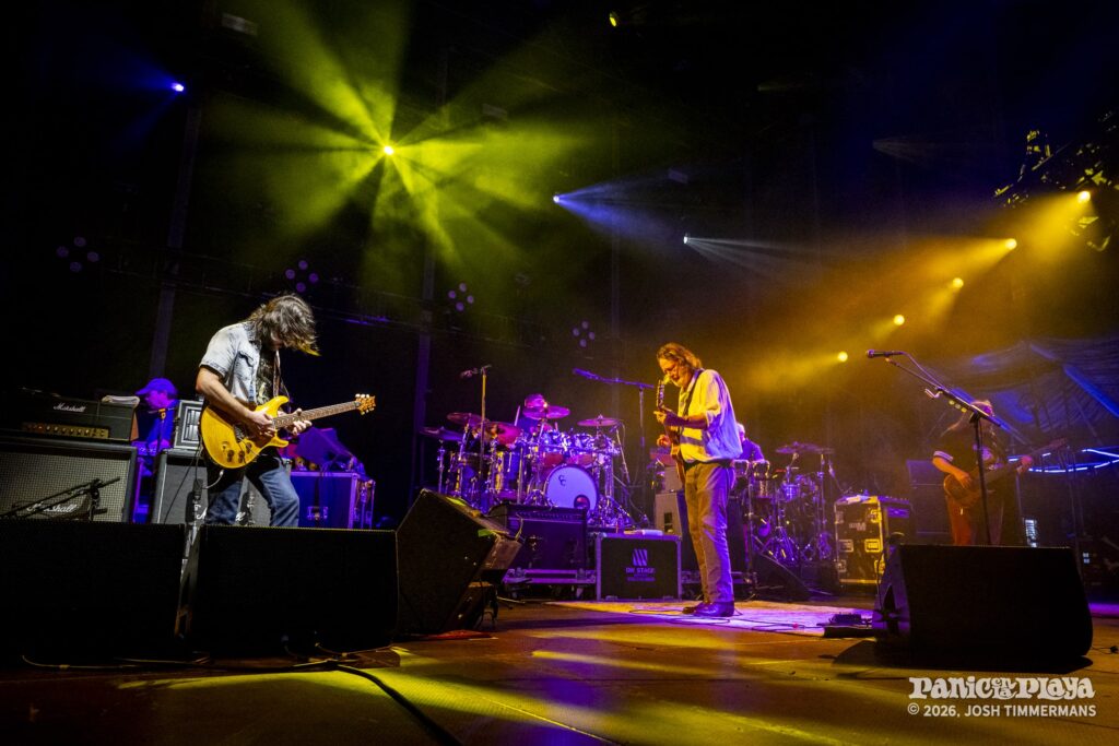 Widespread Panic live at Panic en la Playa Trece on Thursday, January 22, 2026