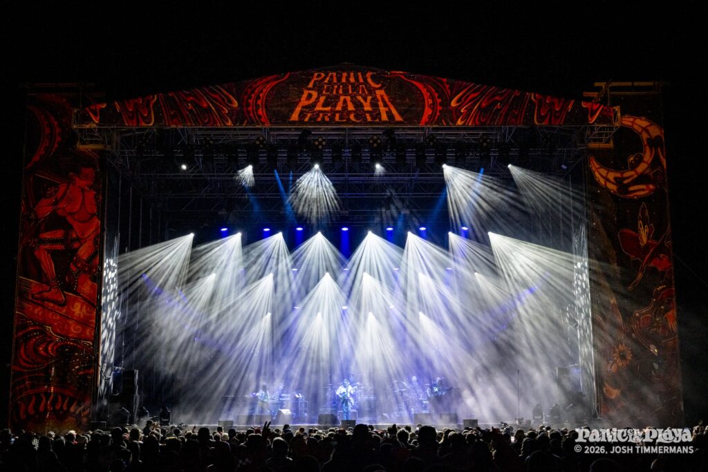 Widespread Panic live at Panic en la Playa Trece on Thursday, January 22, 2026