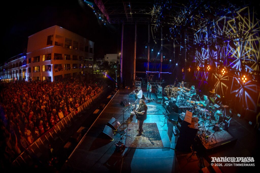 Widespread Panic live at Panic en la Playa Trece on Thursday, January 22, 2026