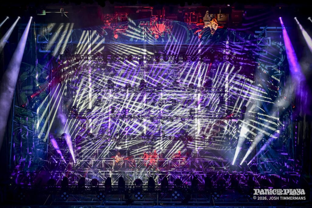 Widespread Panic live at Panic en la Playa Trece on Thursday, January 22, 2026