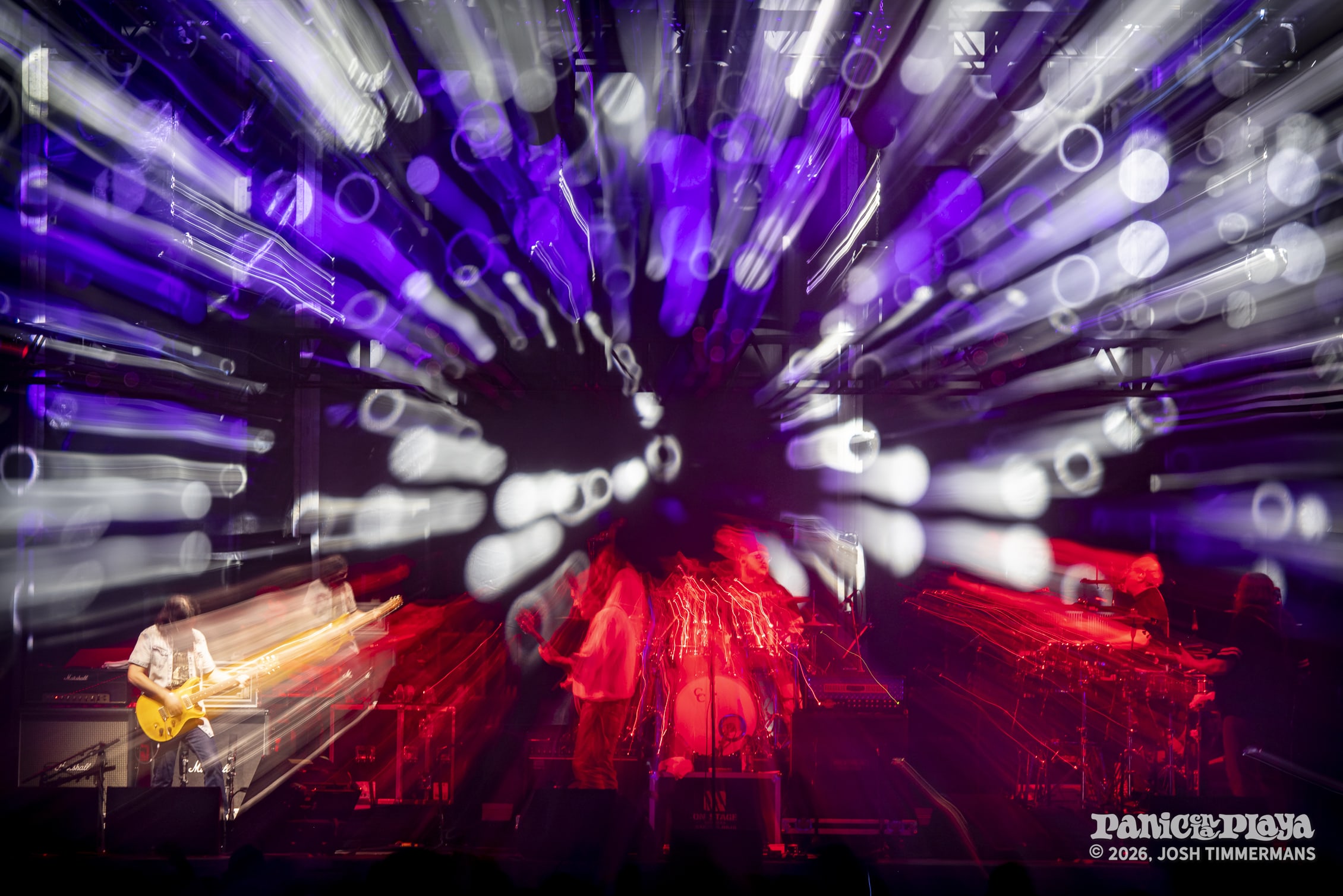 Widespread Panic live at Panic en la Playa Trece on Thursday, January 22, 2026