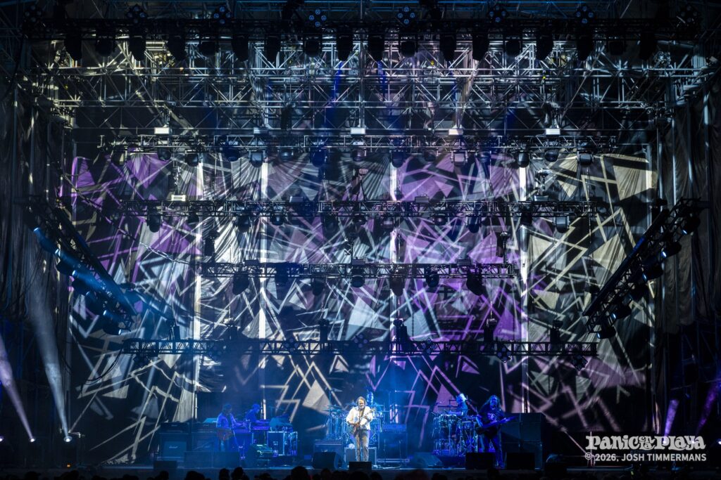 Widespread Panic live at Panic en la Playa Trece on Thursday, January 22, 2026