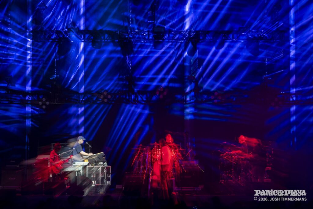 Widespread Panic live at Panic en la Playa Trece on Thursday, January 22, 2026