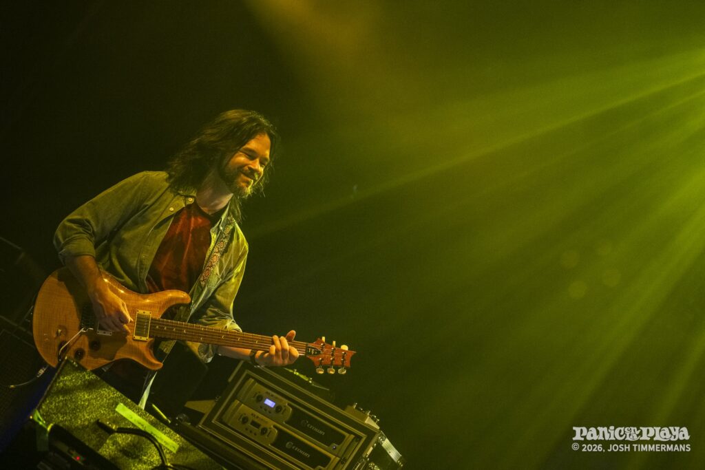 Widespread Panic performing at Panic en la Playa Trece on Friday, January 23, 2026