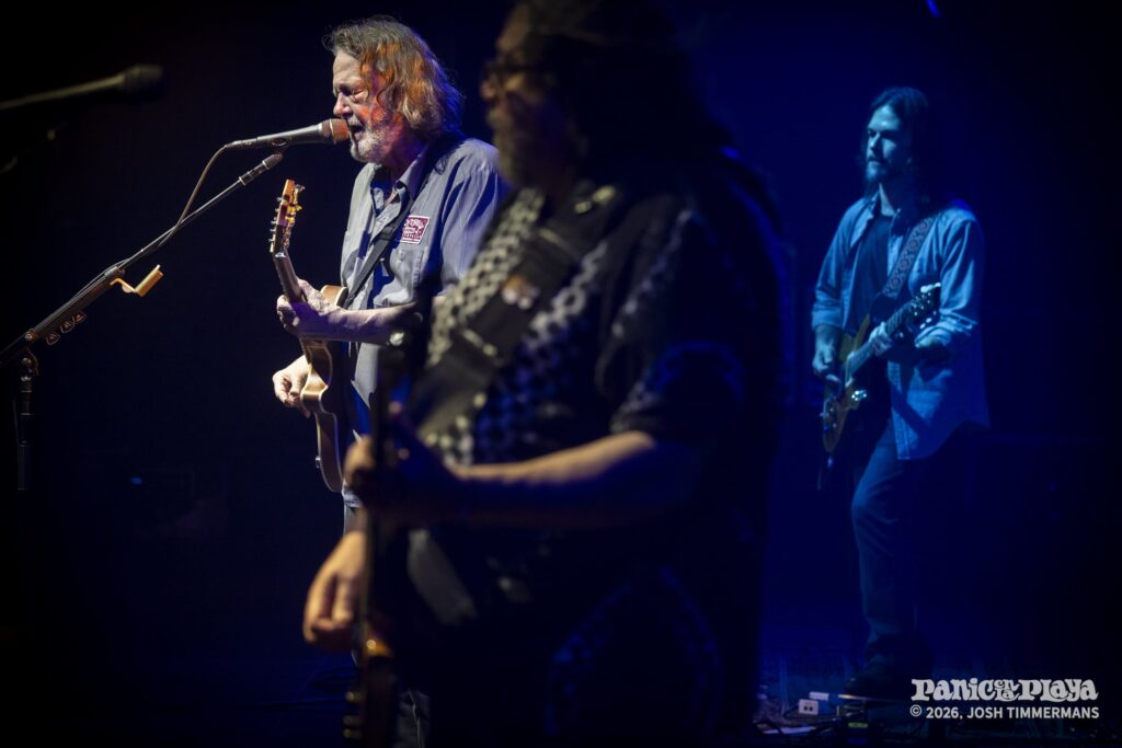 Widespread Panic performing at Panic en la Playa Trece on Friday, January 23, 2026
