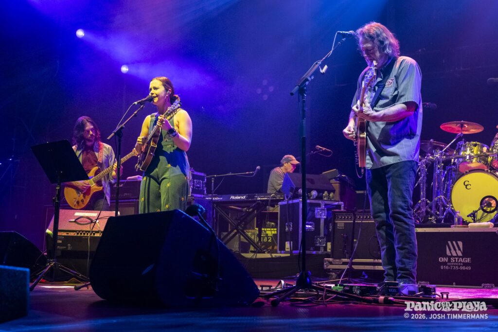 Widespread Panic performing at Panic en la Playa Trece on Friday, January 23, 2026