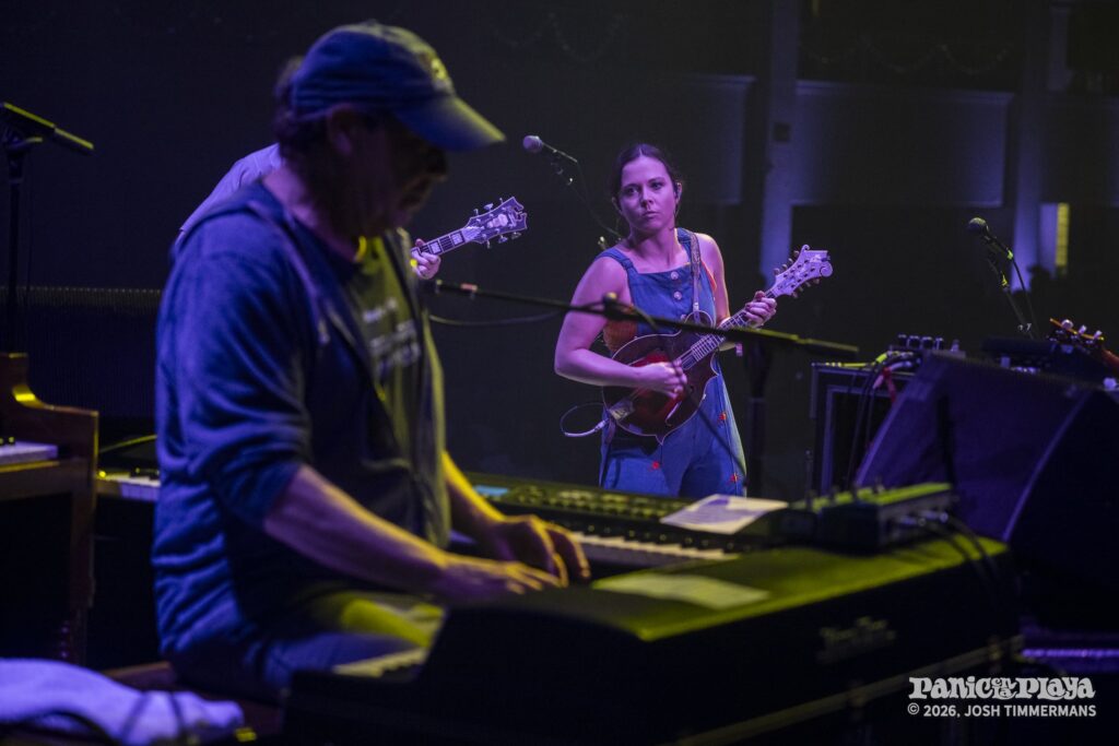 Widespread Panic performing at Panic en la Playa Trece on Friday, January 23, 2026
