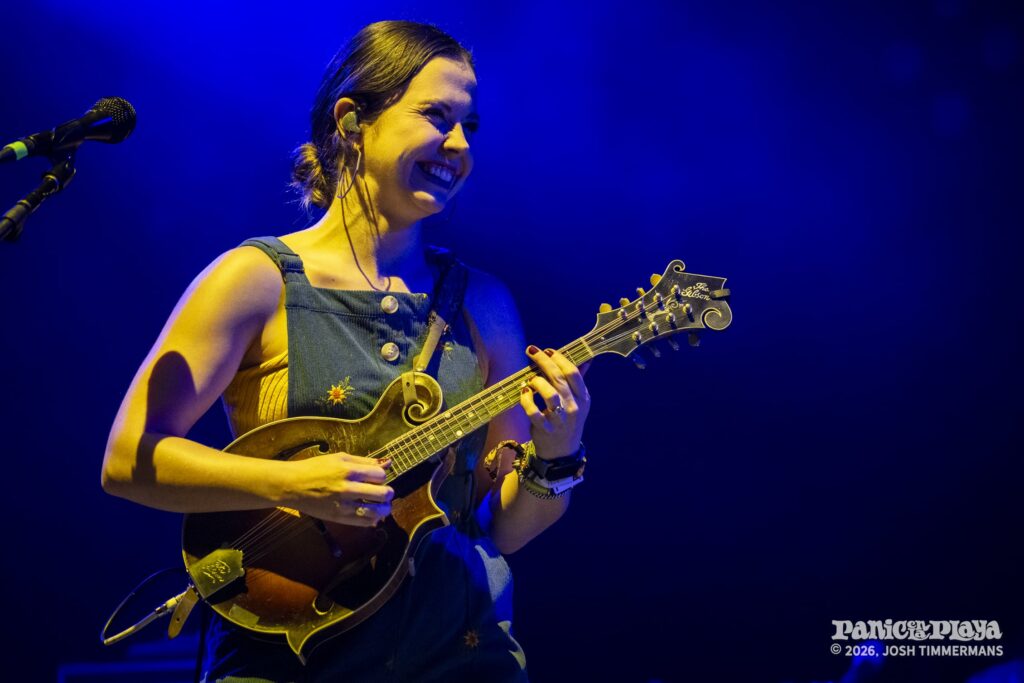 Widespread Panic performing at Panic en la Playa Trece on Friday, January 23, 2026