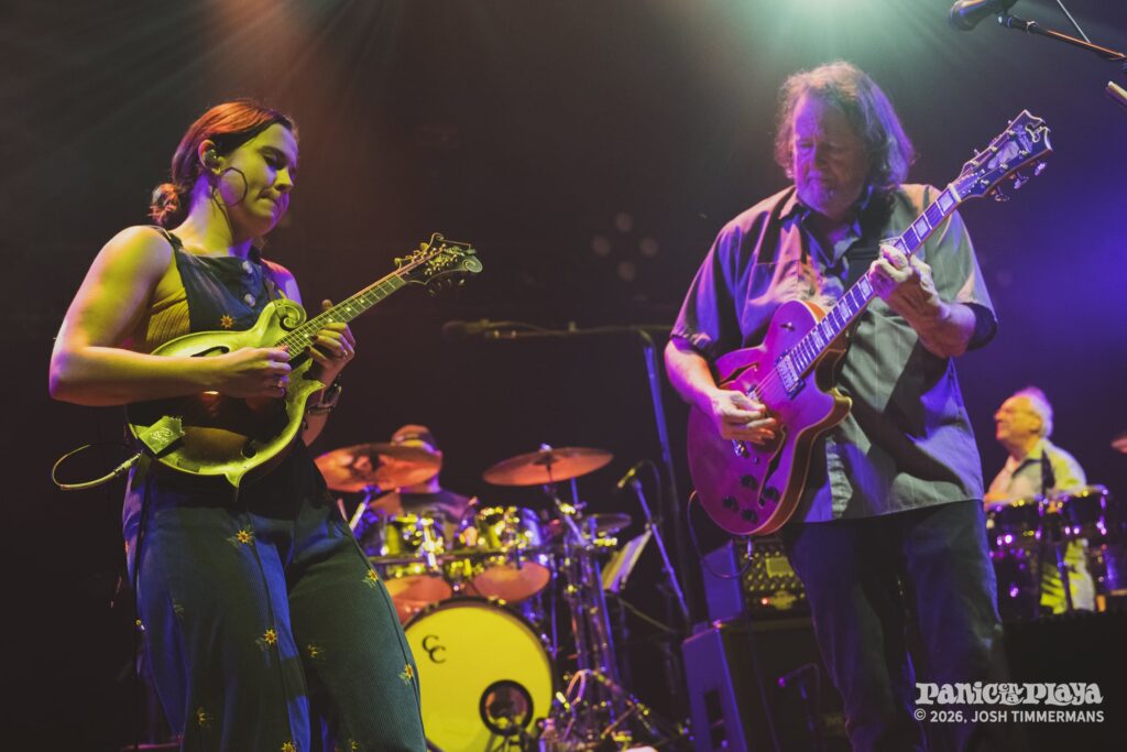 Widespread Panic performing at Panic en la Playa Trece on Friday, January 23, 2026
