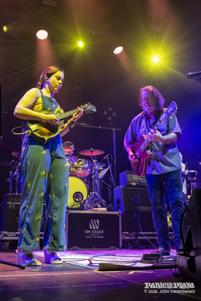 Widespread Panic performing at Panic en la Playa Trece on Friday, January 23, 2026