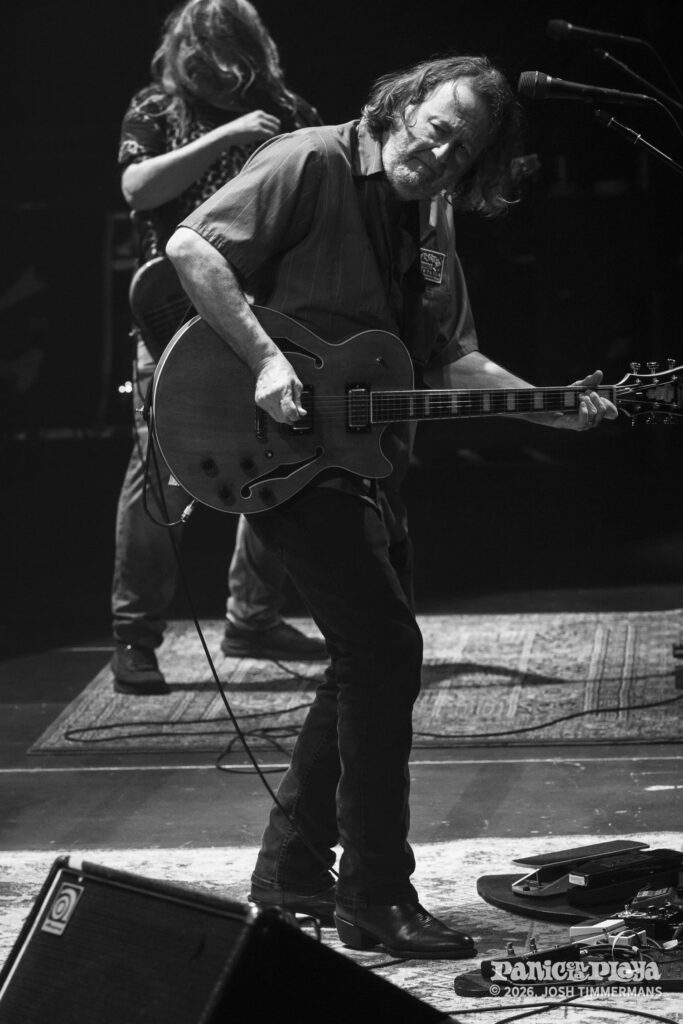 Widespread Panic performing at Panic en la Playa Trece on Friday, January 23, 2026