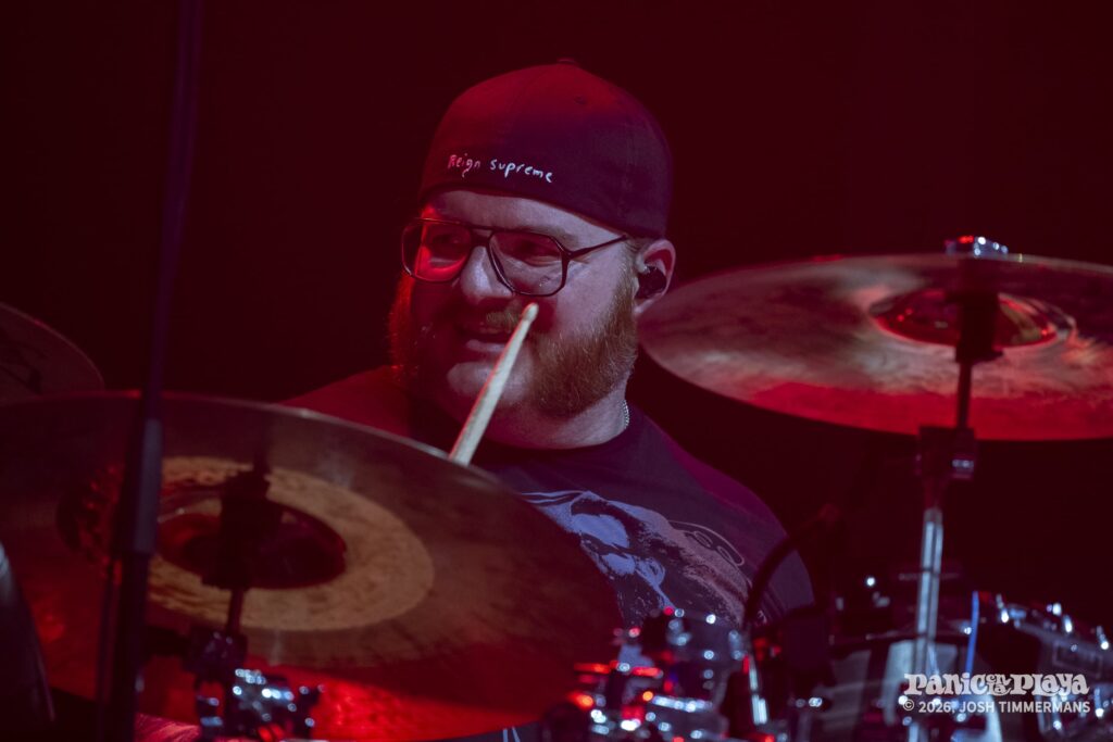 Widespread Panic performing at Panic en la Playa Trece on Friday, January 23, 2026