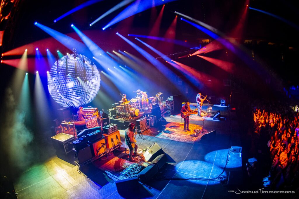 Widespread Panic performing at Moody Center in Austin, TX on Sunday, February 15, 2026