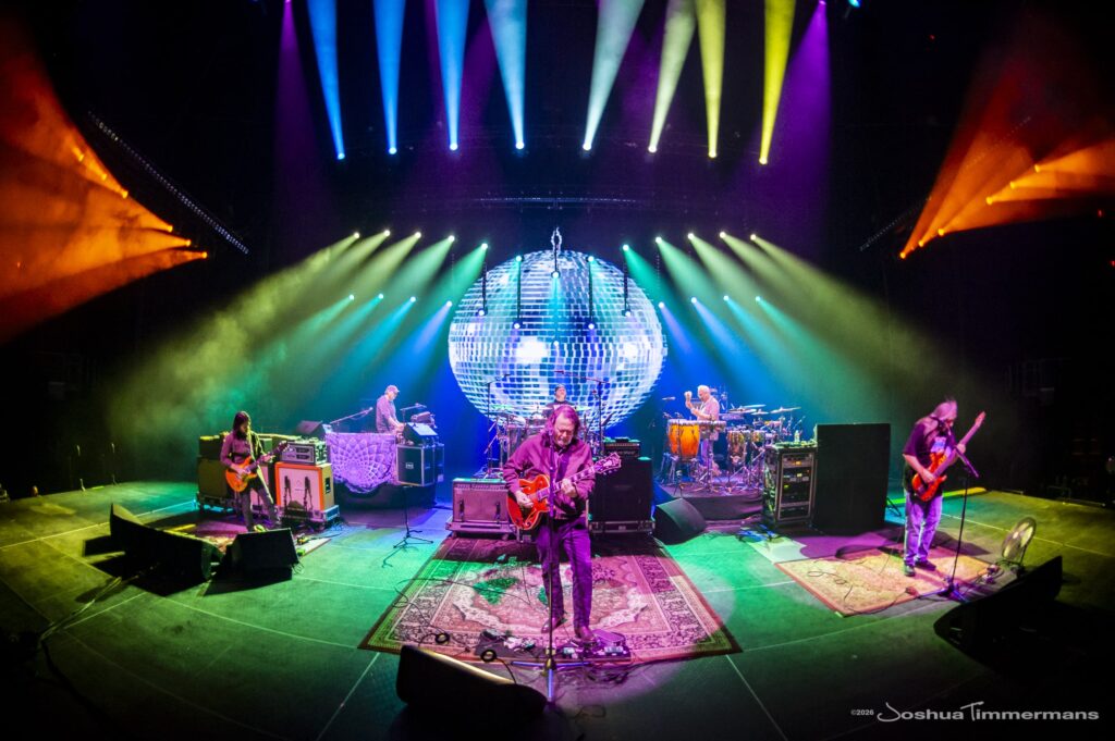 Widespread Panic performing at Moody Center in Austin, TX on Sunday, February 15, 2026