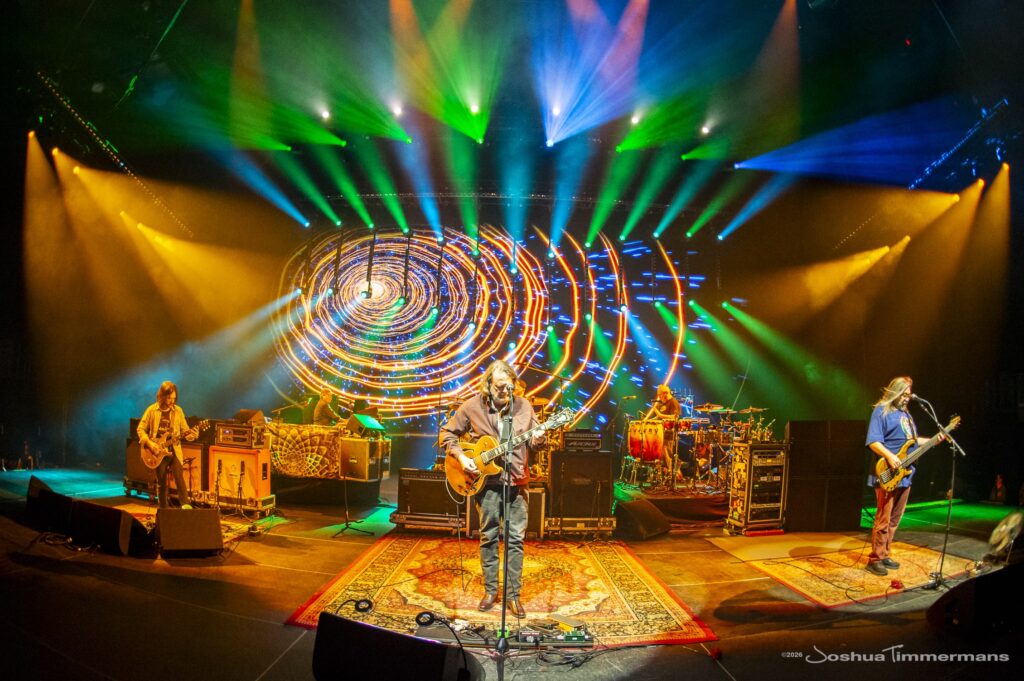 Widespread Panic performing at Moody Center in Austin, TX on Saturday, February 14, 2026