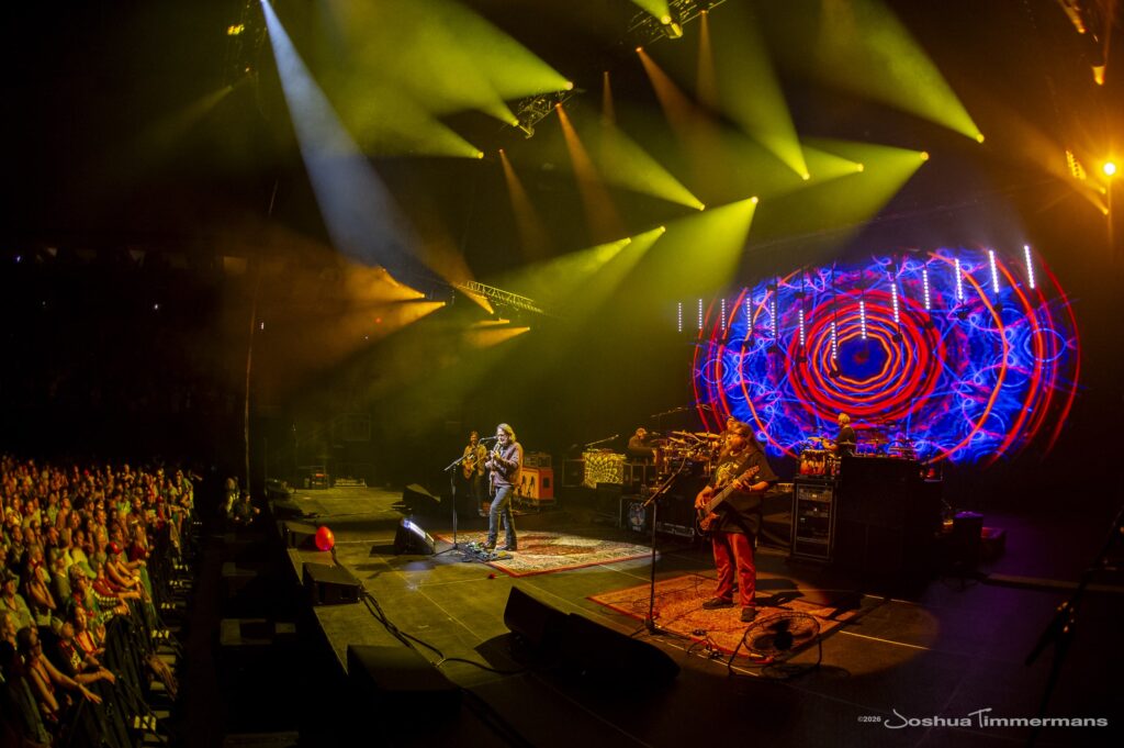 Widespread Panic performing at Moody Center in Austin, TX on Saturday, February 14, 2026