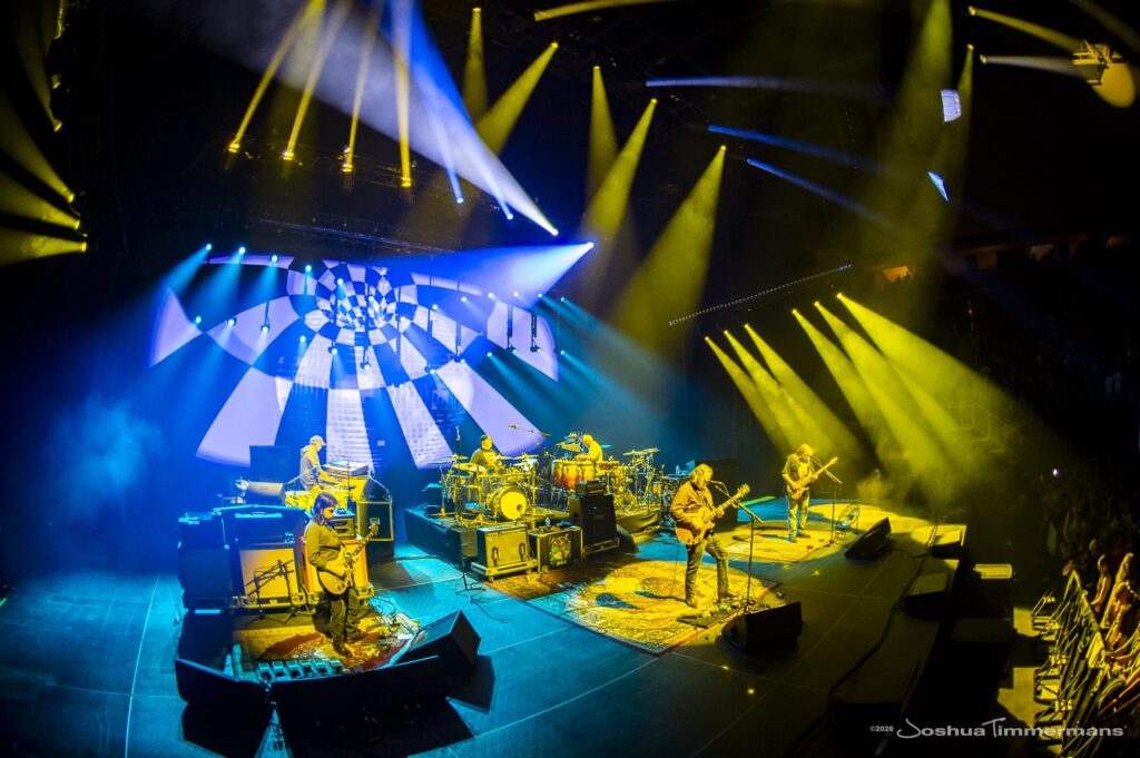 Widespread Panic performing at Moody Center in Austin, TX on Sunday, February 15, 2026