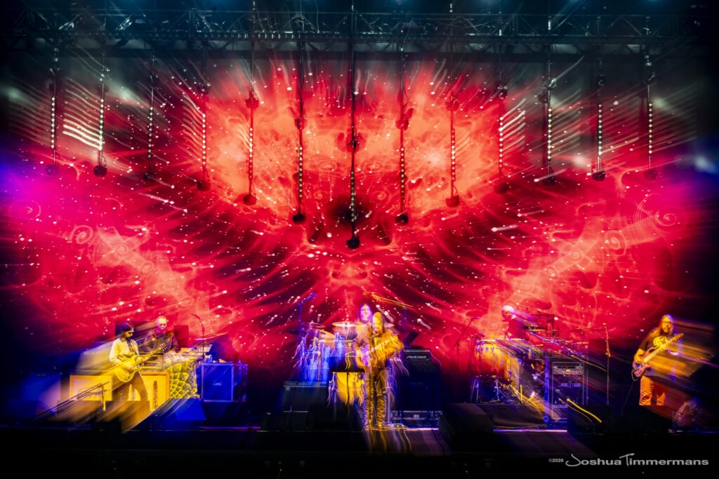 Widespread Panic performing at Moody Center in Austin, TX on Saturday, February 14, 2026