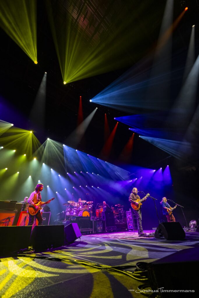 Widespread Panic performing at Moody Center in Austin, TX on Saturday, February 14, 2026