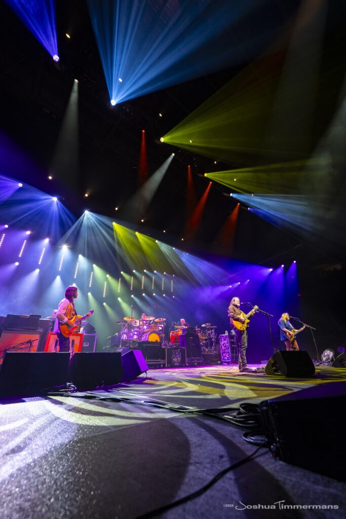 Widespread Panic performing at Moody Center in Austin, TX on Saturday, February 14, 2026