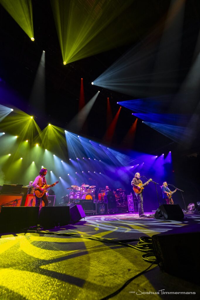 Widespread Panic performing at Moody Center in Austin, TX on Saturday, February 14, 2026