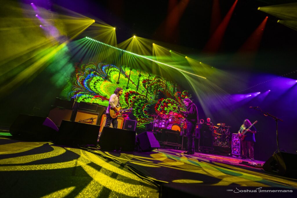 Widespread Panic performing at Moody Center in Austin, TX on Saturday, February 14, 2026