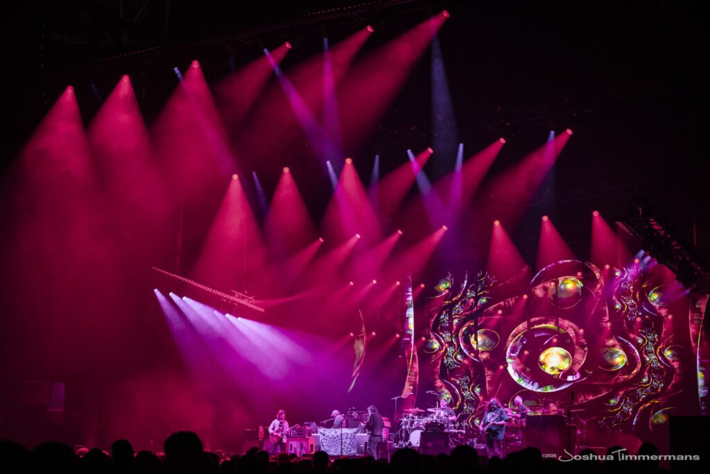 Widespread Panic performing at Moody Center in Austin, TX on Saturday, February 14, 2026