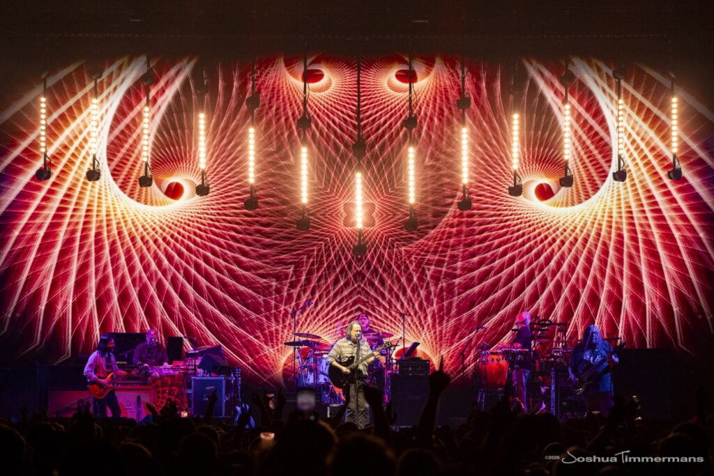 Widespread Panic performing at Moody Center in Austin, TX on Saturday, February 14, 2026