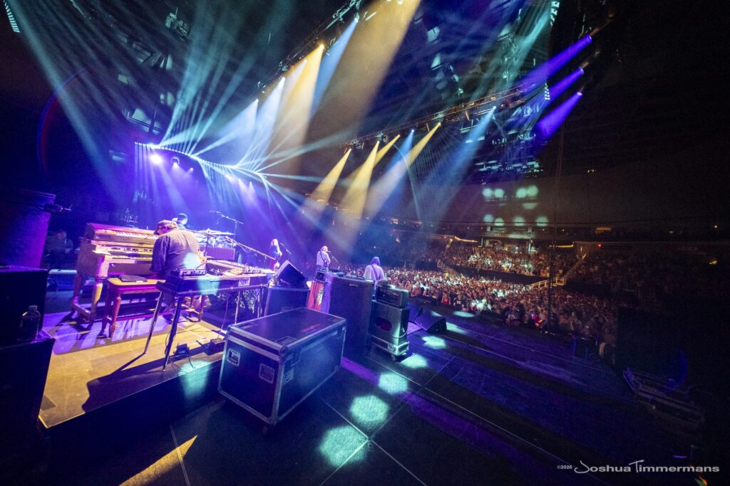 Widespread Panic performing at Moody Center in Austin, TX on Saturday, February 14, 2026