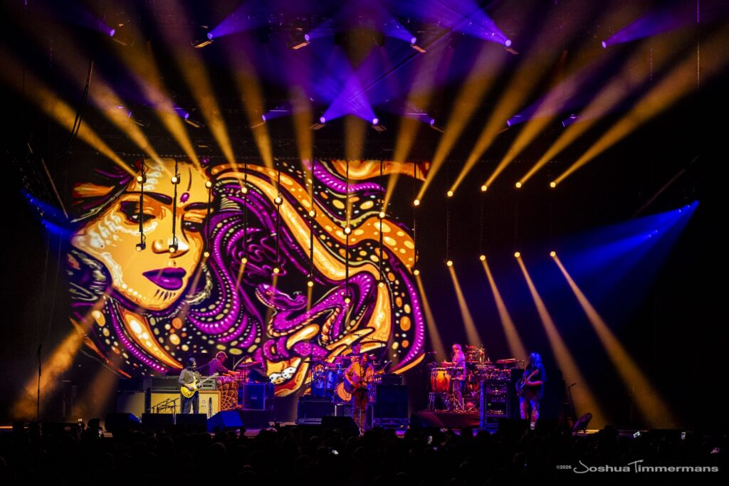 Widespread Panic performing at Moody Center in Austin, TX on Sunday, February 15, 2026