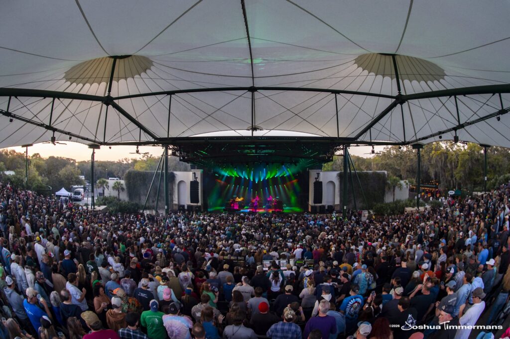 Widespread Panic show 1 of 3 at The St. Augustine Amphitheatre in St. Augustine, FL on Friday, March 20, 2026