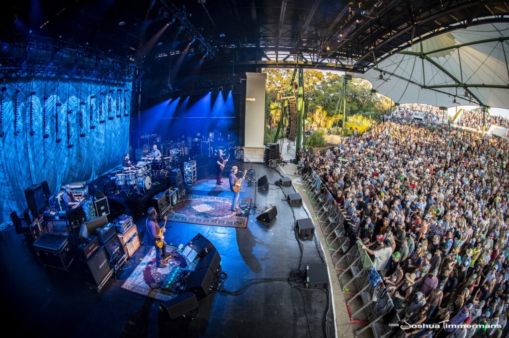 Widespread Panic show 3 of 3 at The St. Augustine Amphitheatre in St. Augustine, FL on Sunday, March 22, 2026