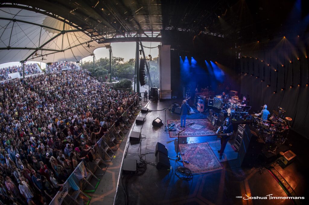 Widespread Panic show 3 of 3 at The St. Augustine Amphitheatre in St. Augustine, FL on Sunday, March 22, 2026