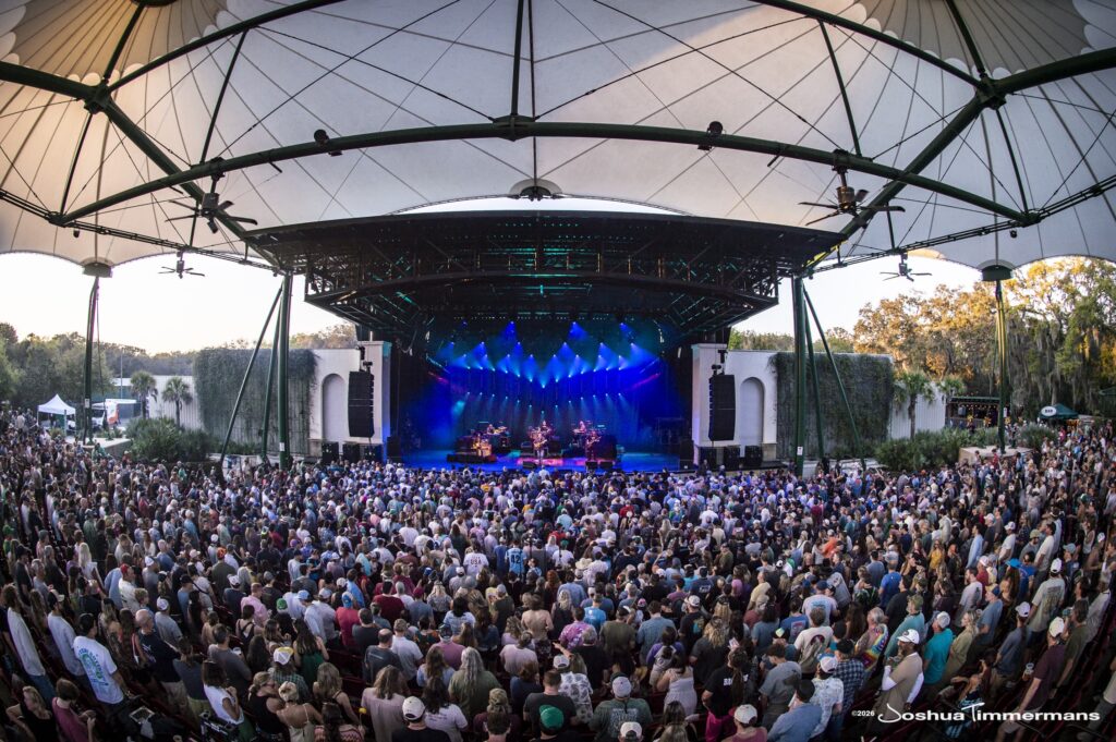 Widespread Panic show 3 of 3 at The St. Augustine Amphitheatre in St. Augustine, FL on Sunday, March 22, 2026