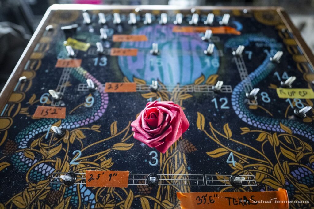 Widespread Panic's soundcheck day at St Augustine Amphitheatre on March 19, 2026