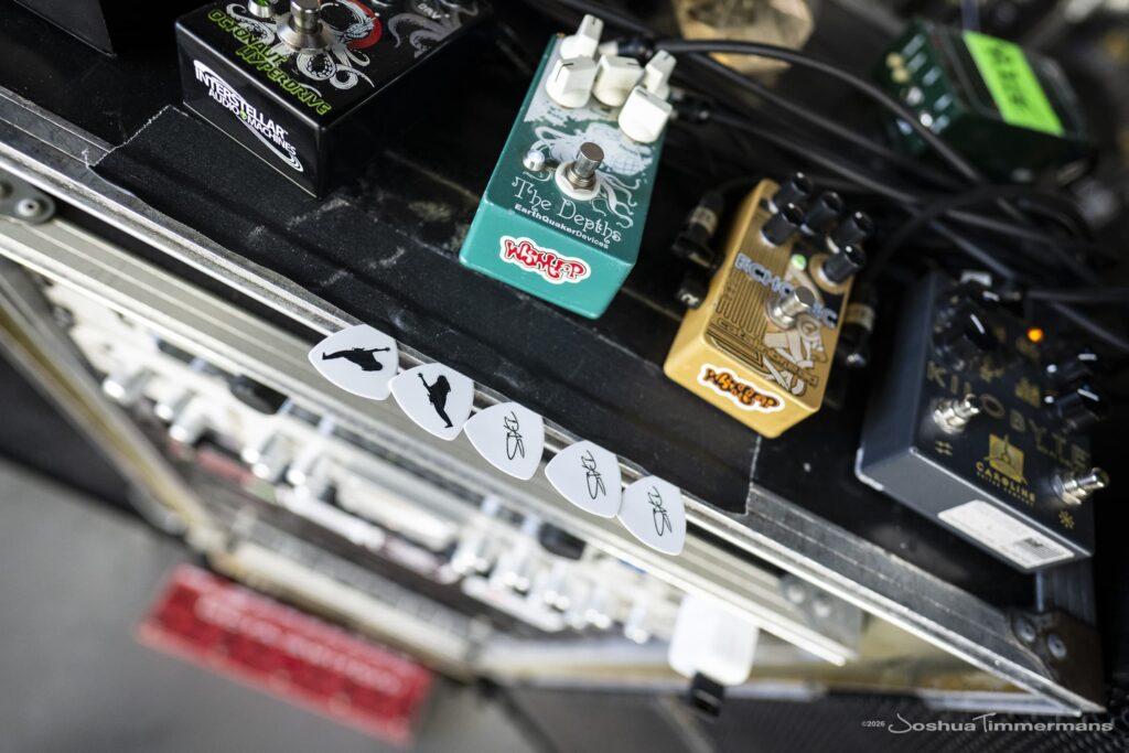 Widespread Panic's soundcheck day at St Augustine Amphitheatre on March 19, 2026