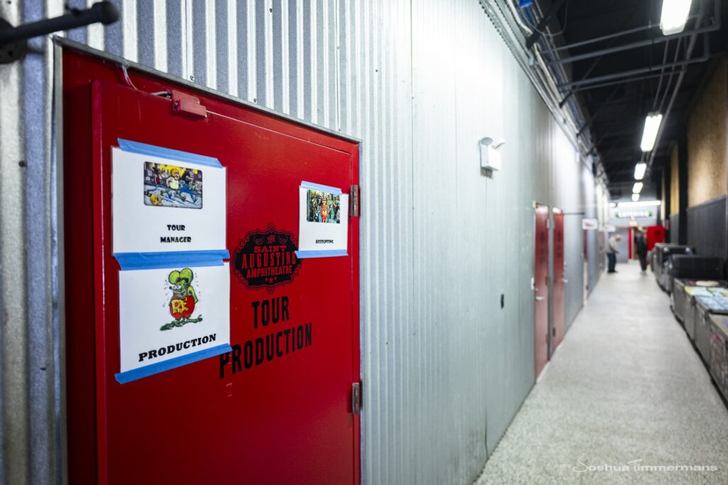 Widespread Panic's soundcheck day at St Augustine Amphitheatre on March 19, 2026