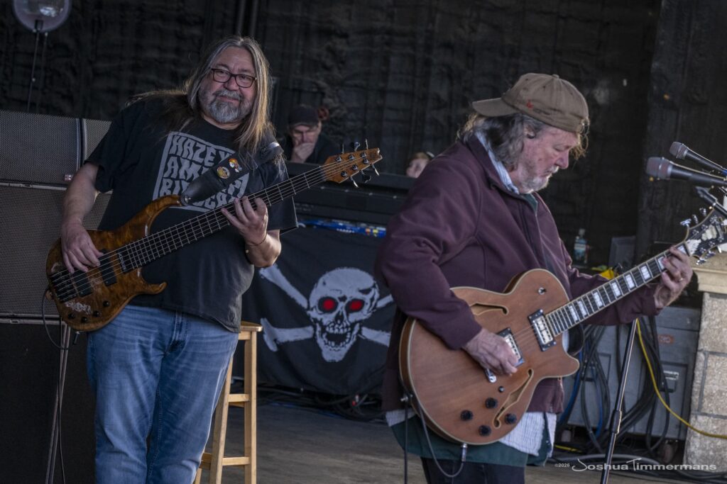 Widespread Panic's soundcheck day at St Augustine Amphitheatre on March 19, 2026