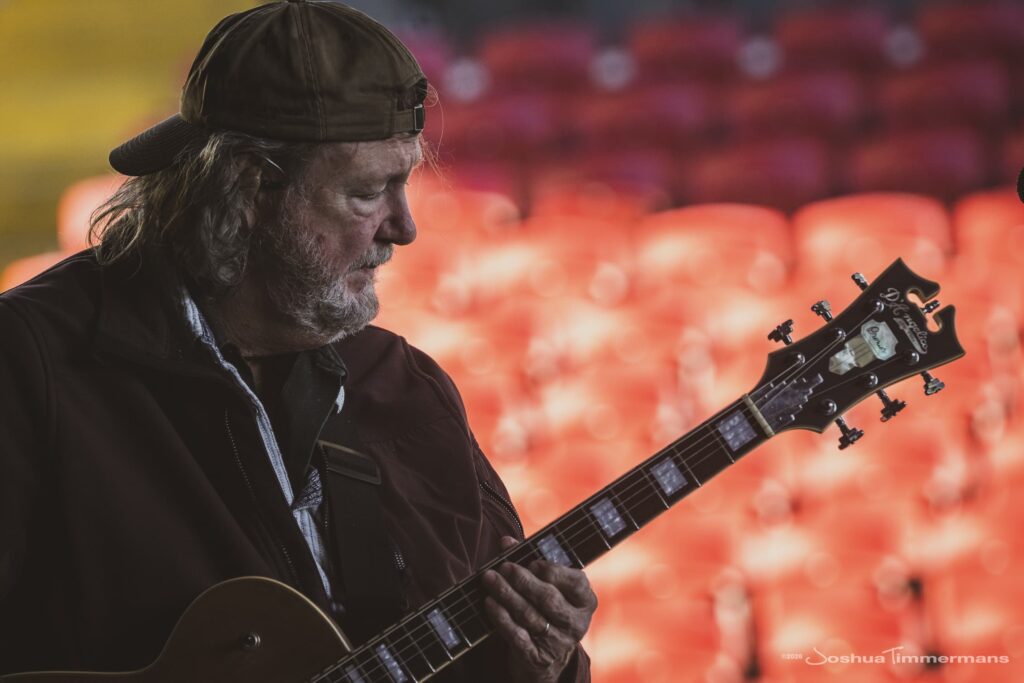 Widespread Panic's soundcheck day at St Augustine Amphitheatre on March 19, 2026