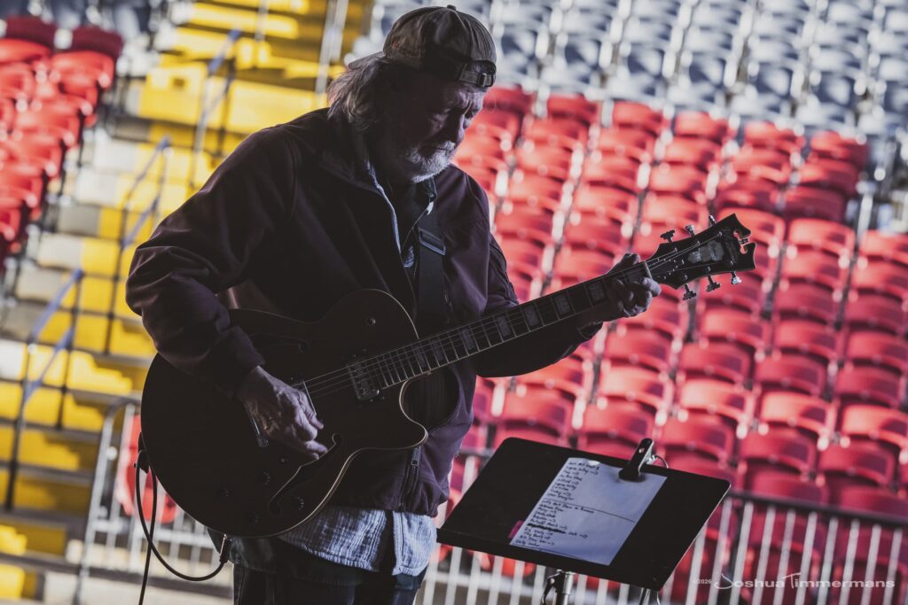 Widespread Panic's soundcheck day at St Augustine Amphitheatre on March 19, 2026