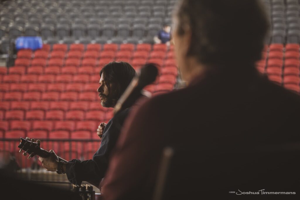 Widespread Panic's soundcheck day at St Augustine Amphitheatre on March 19, 2026