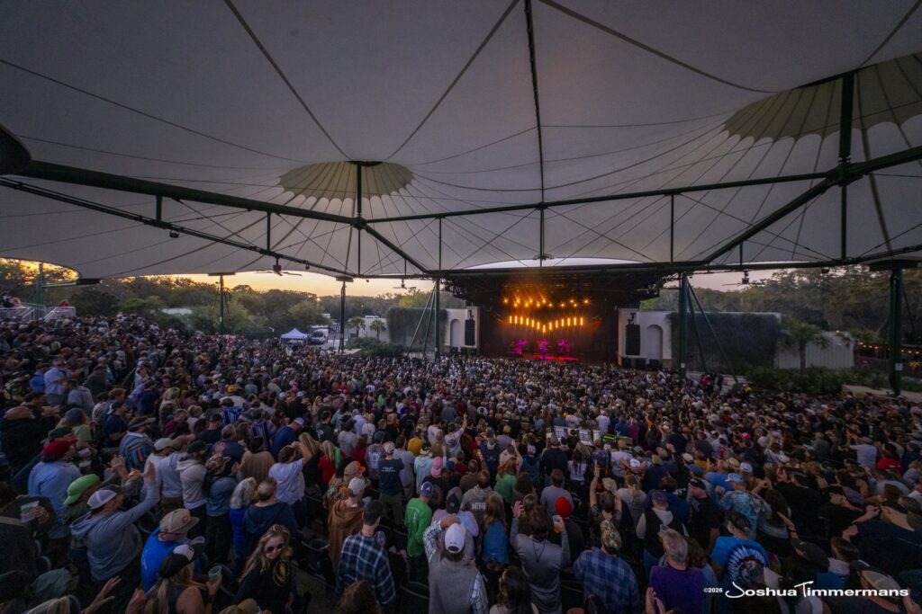 Widespread Panic show 1 of 3 at The St. Augustine Amphitheatre in St. Augustine, FL on Friday, March 20, 2026