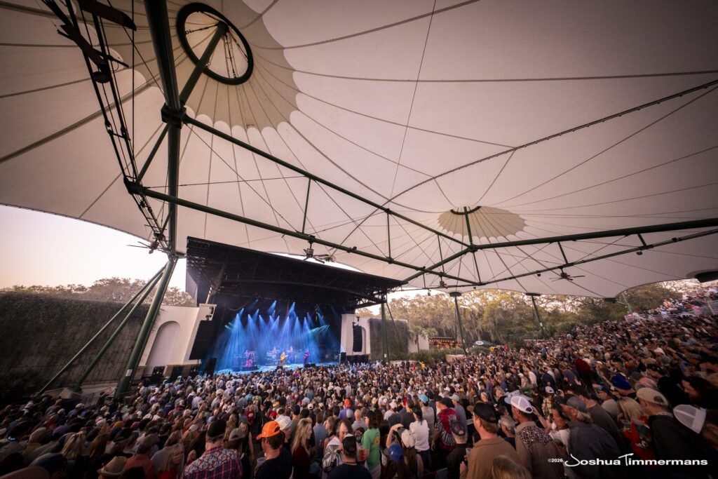 Widespread Panic show 1 of 3 at The St. Augustine Amphitheatre in St. Augustine, FL on Friday, March 20, 2026
